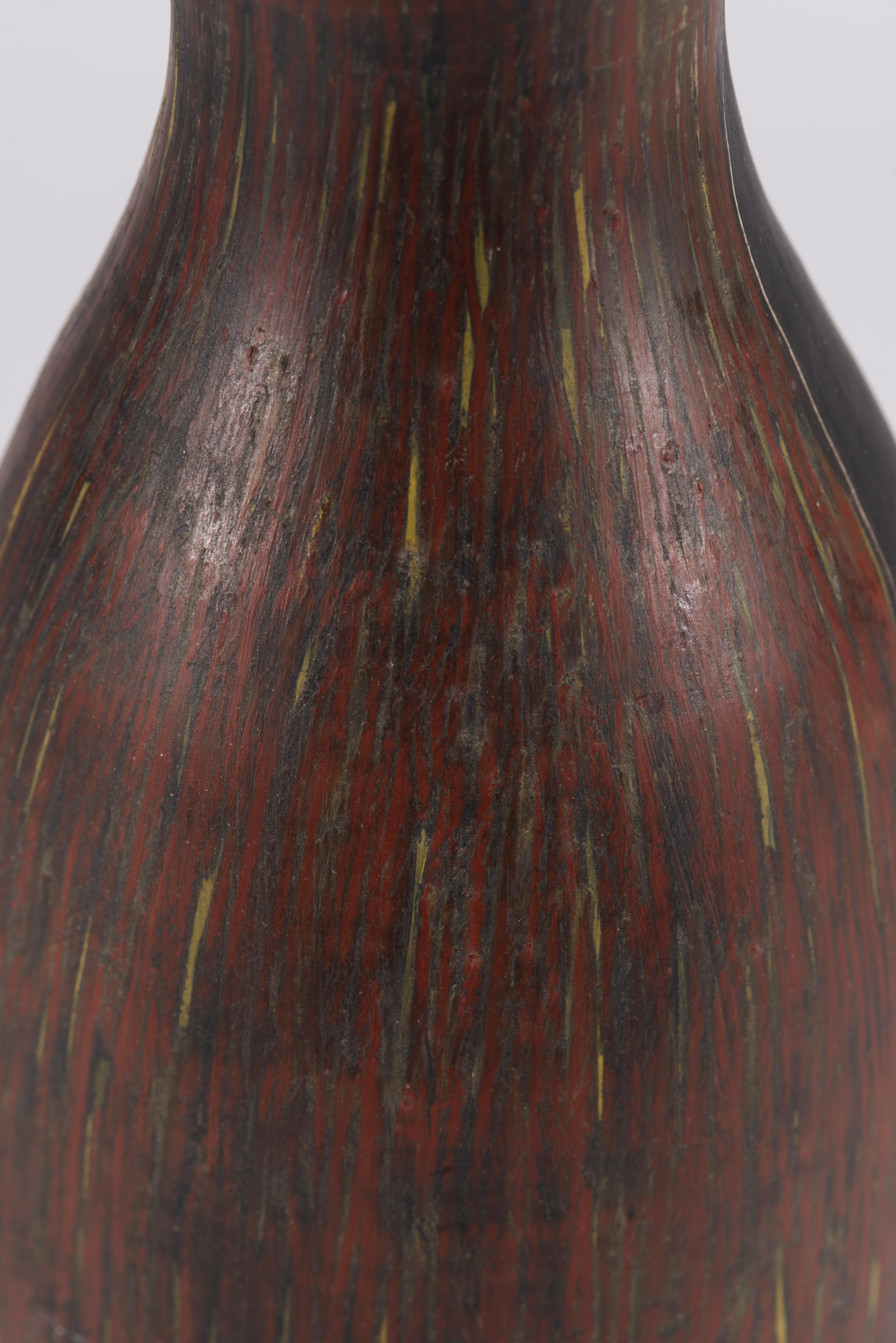 Fantoni für Raymor Vase, Mädchen & Hund, Italien Mid Century Modern (Keramik) im Angebot