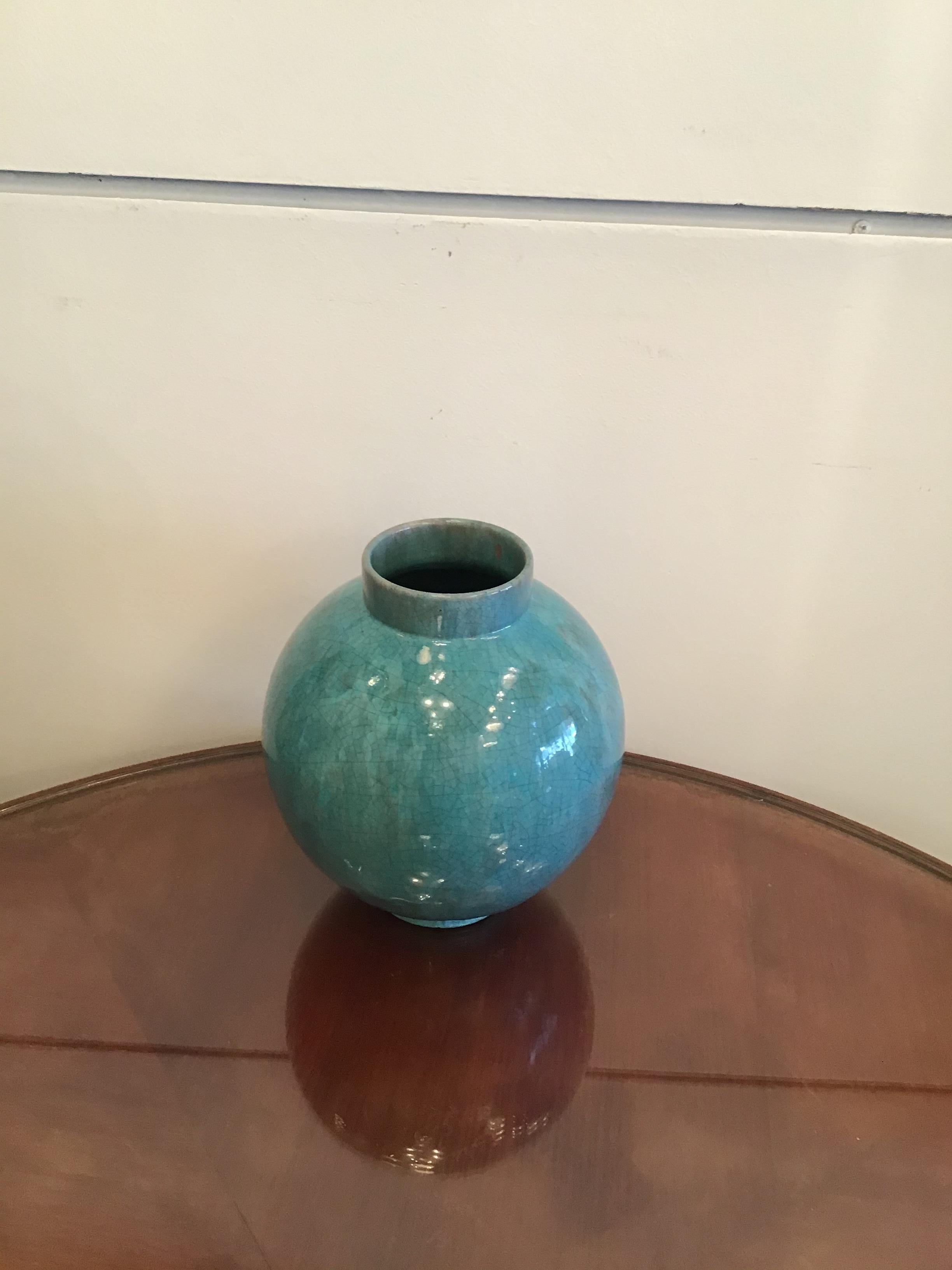 Fantoni Marcello Vase Ceramic 1950 Firenze, Italy 3