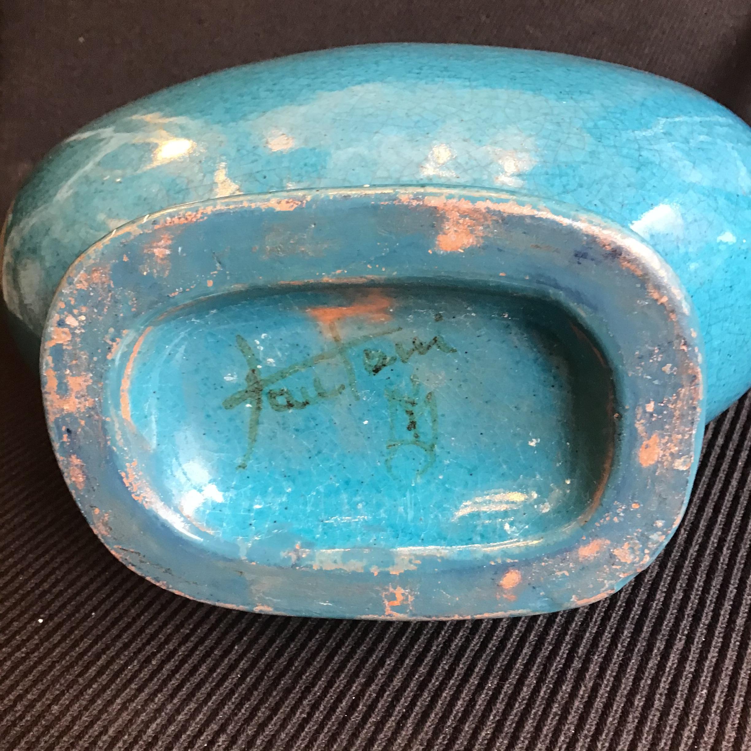 Fantoni Marcello Vase Ceramic 1950 Firenze, Italy For Sale 4