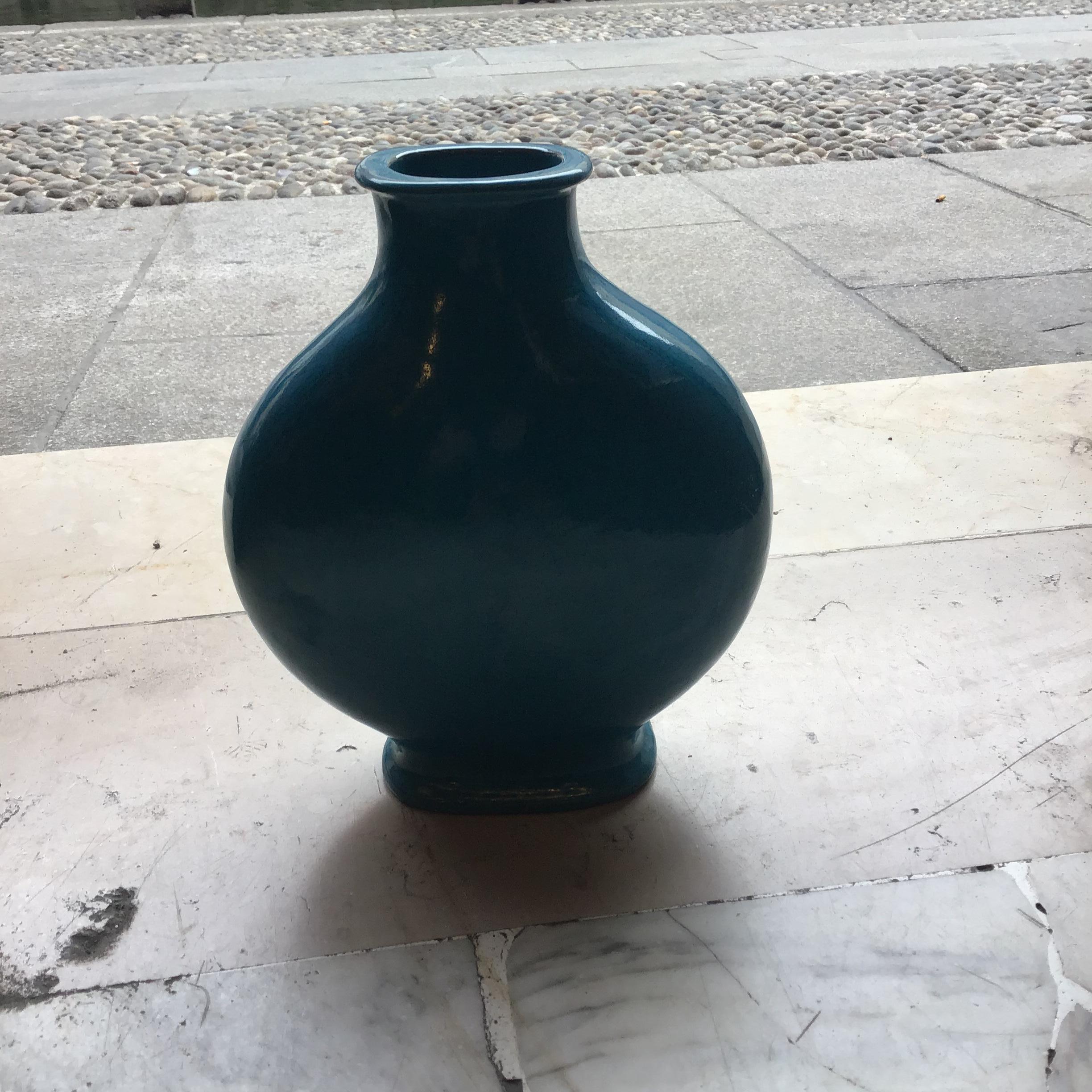 Fantoni Marcello Vase Ceramic 1950 Firenze, Italy For Sale 1