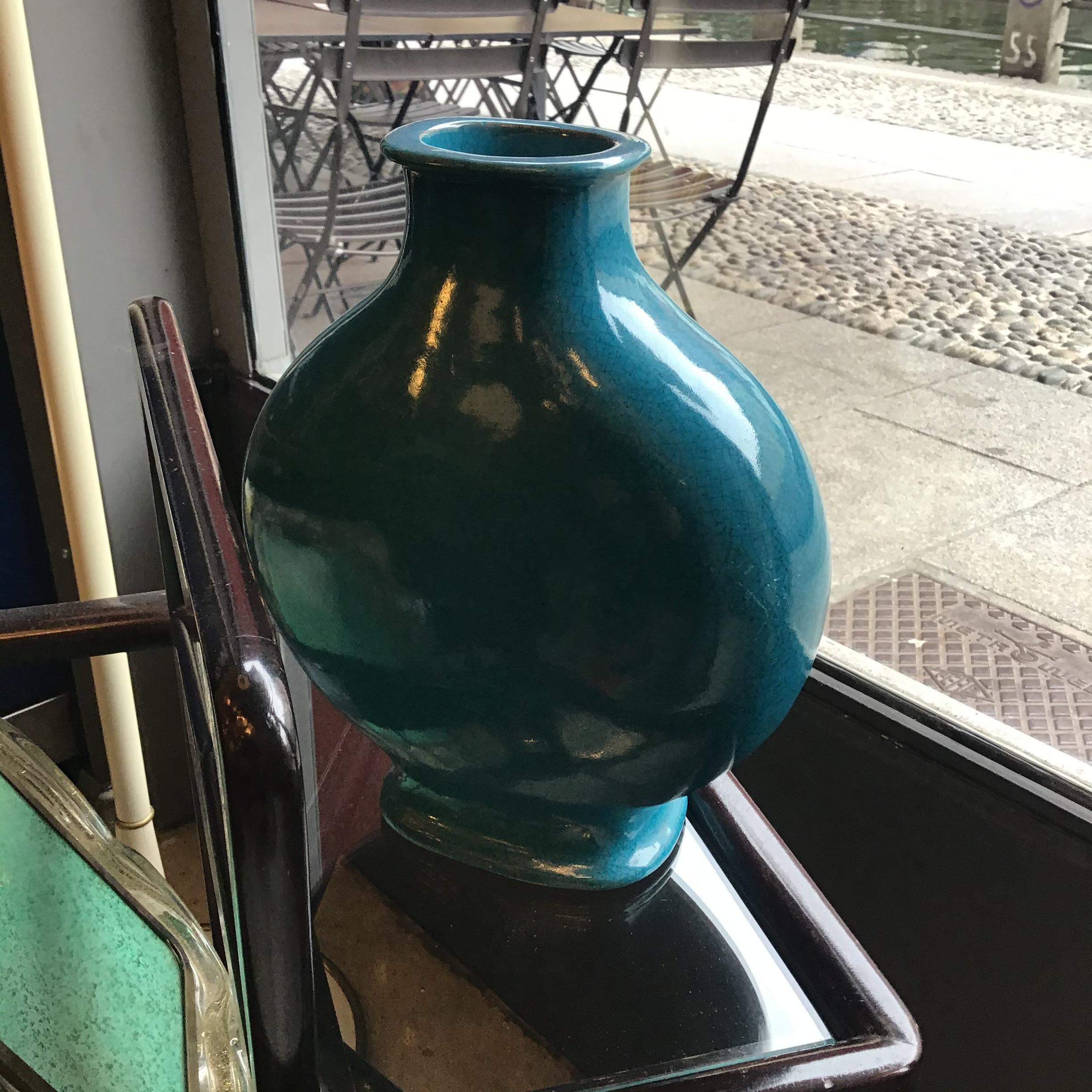 Fantoni Marcello Vase Ceramic 1950 Firenze, Italy For Sale 2