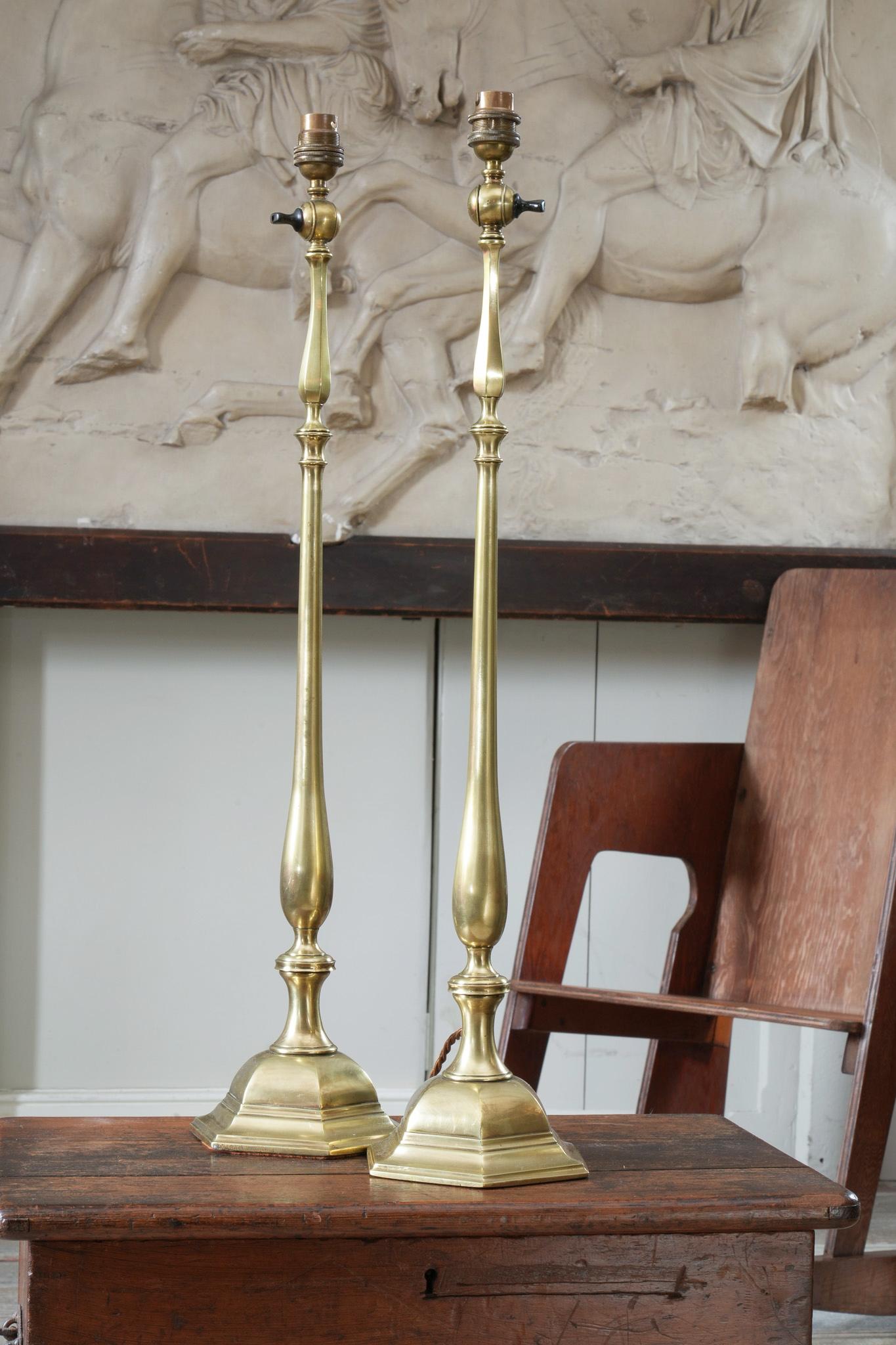 Brass Faraday Table Lamps