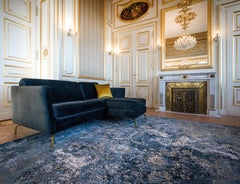 Handgeknüpft - Farah Blue, Edition Bougainville