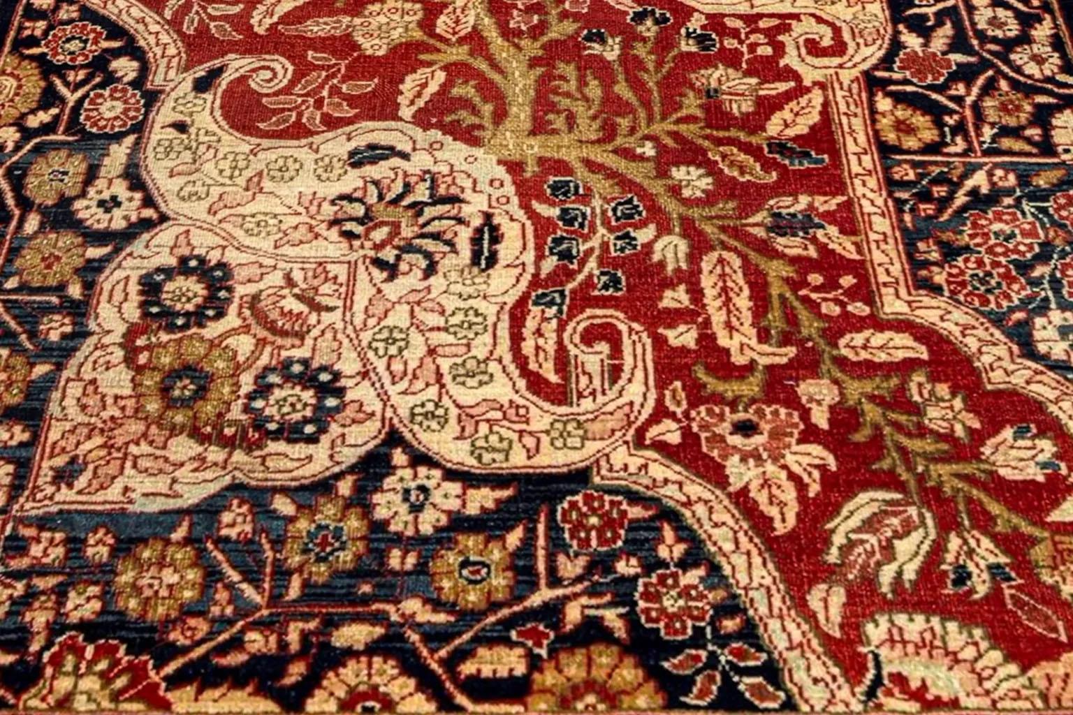Tessuto a mano Tappeti Farahan Circa 1990 - 13637 in vendita