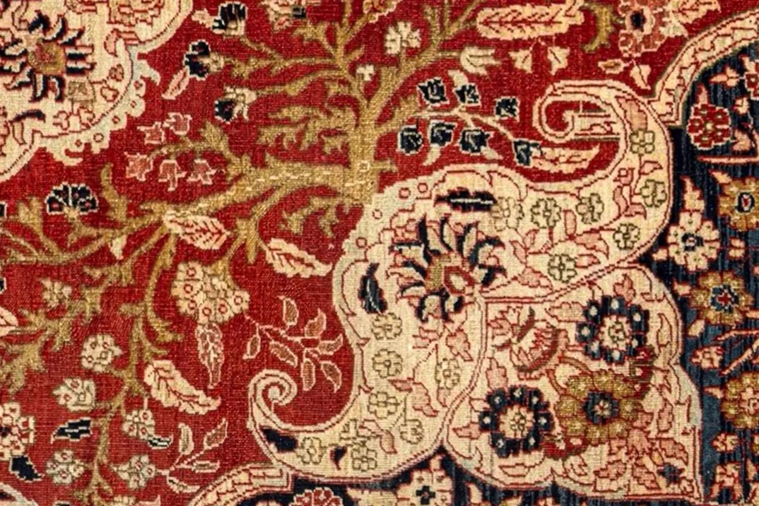 XX secolo Tappeti Farahan Circa 1990 - 13637 in vendita
