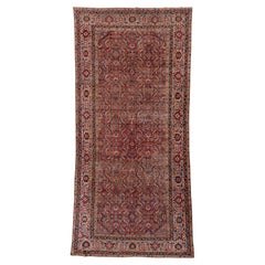 Farahan Teppich Allover Paisley und Rosette Floral Muster