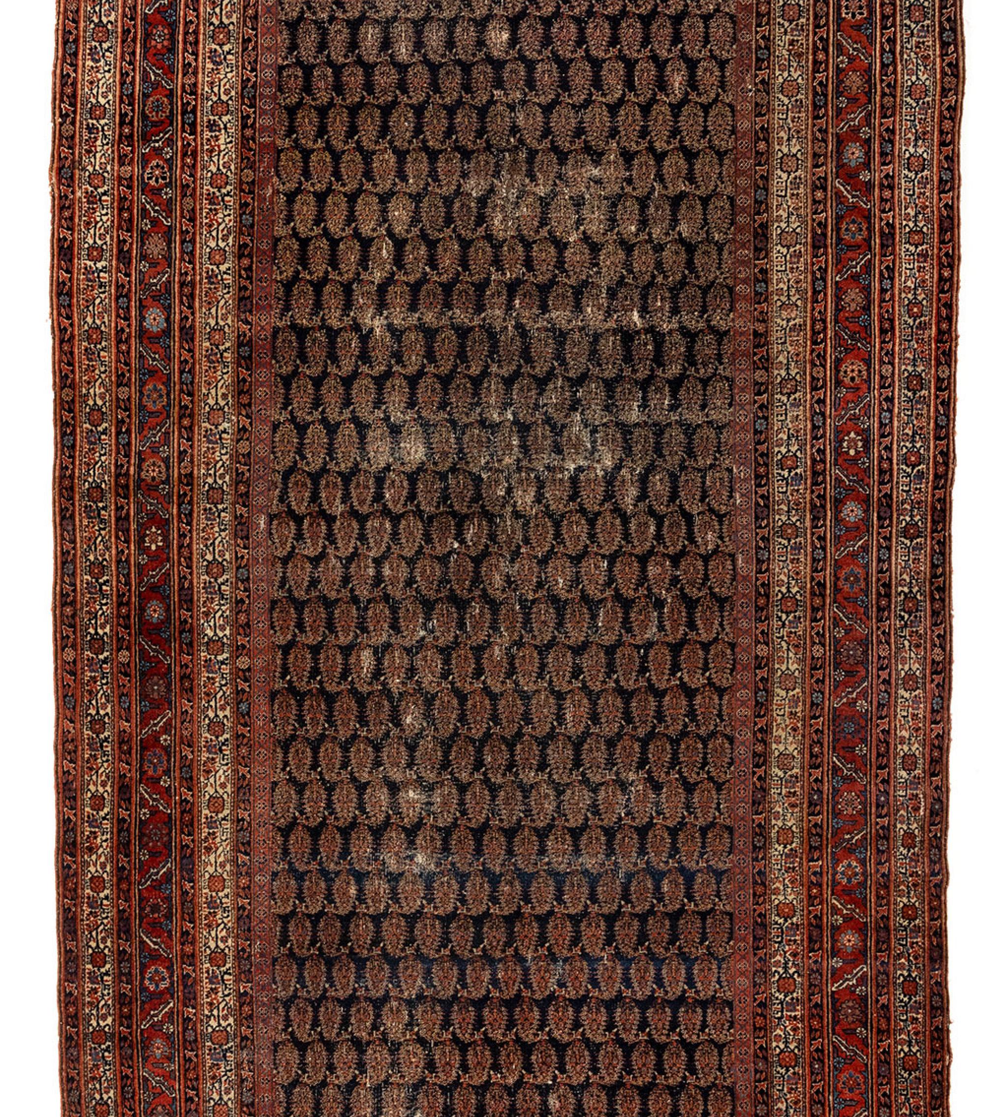 Sarouk Farahan Farahan Rug Antique, circa 1880s For Sale