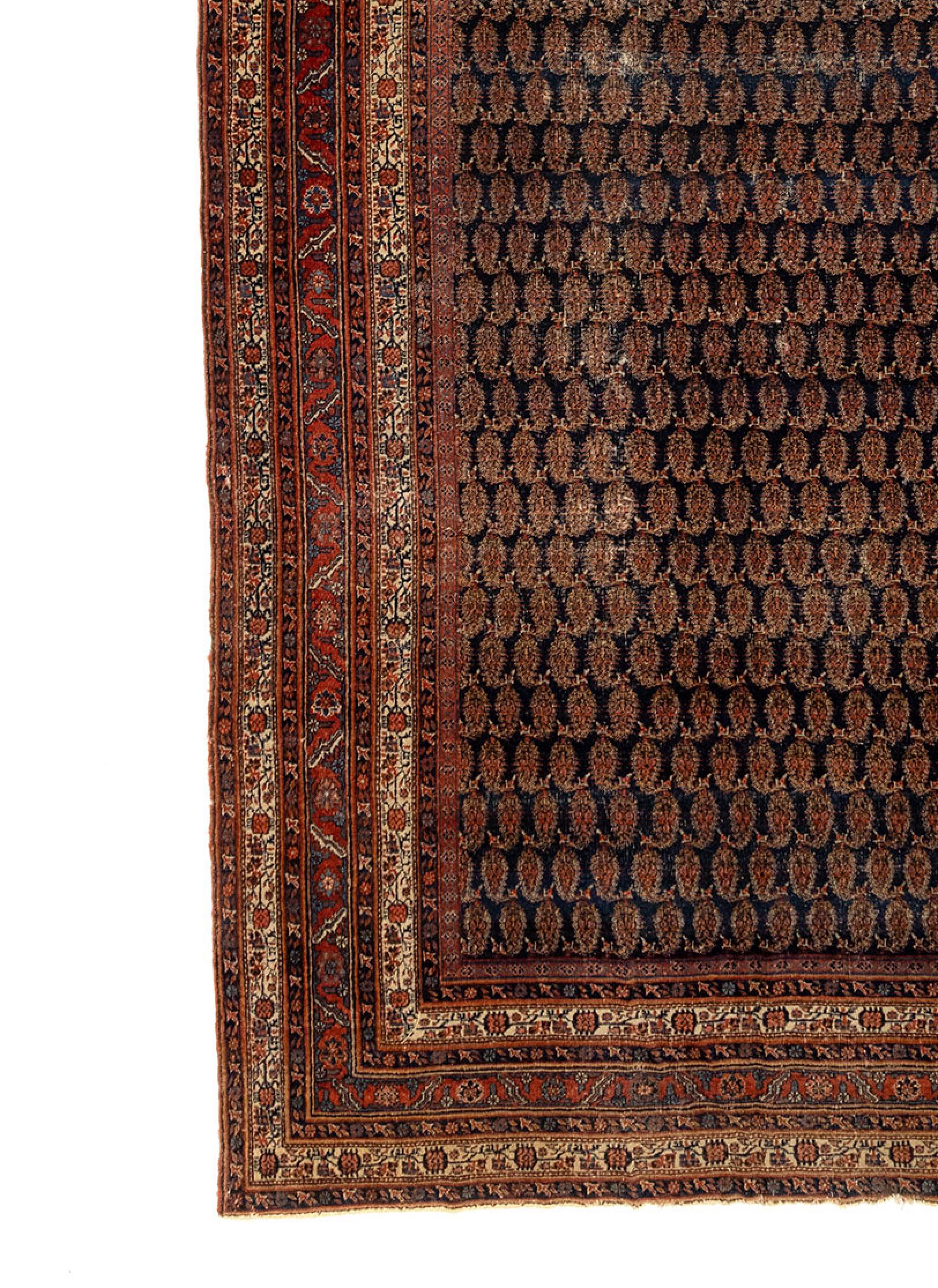 Azerbaïdjanais Tapis Farahan ancien, vers les années 1880 en vente