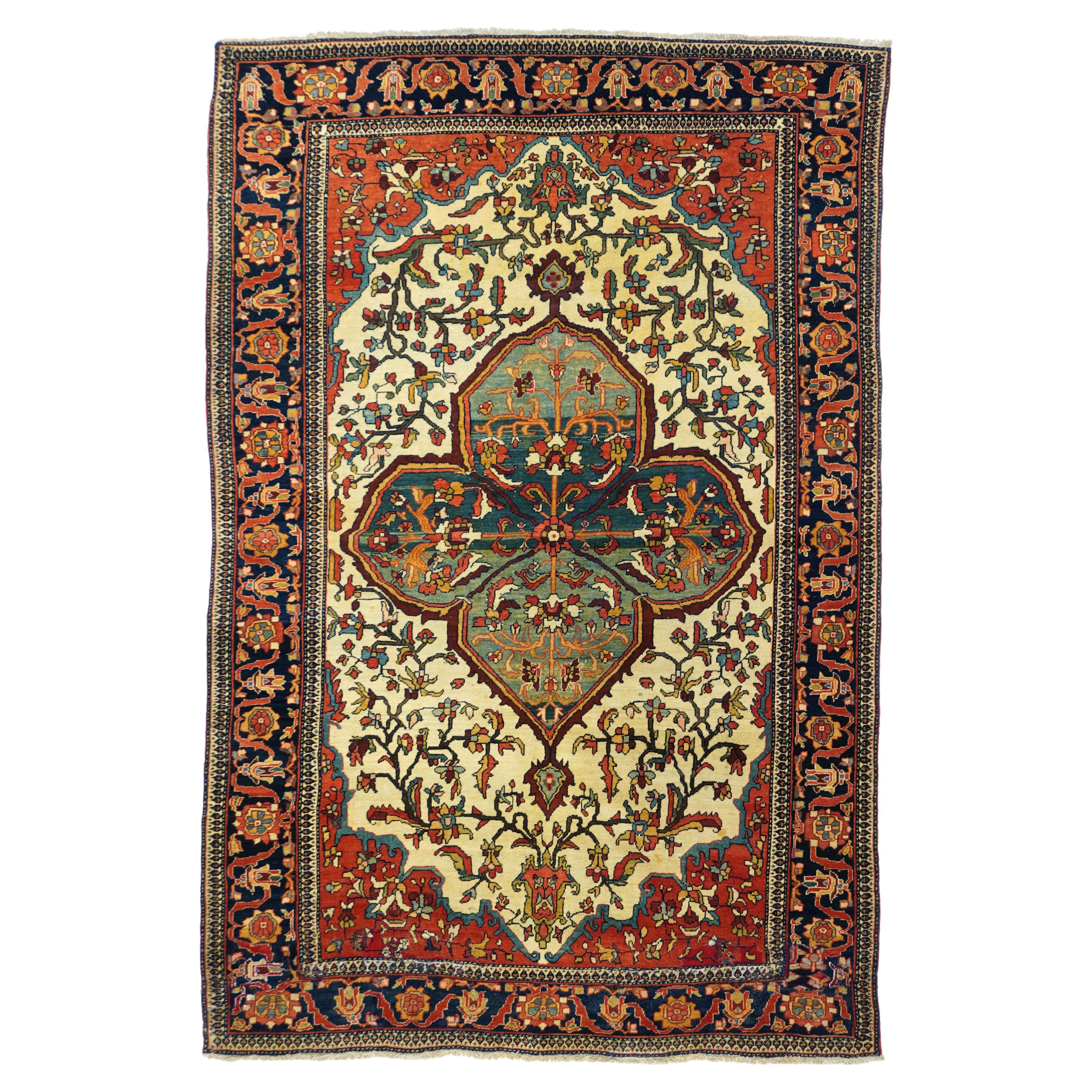 Farahan Sarouk Rug 4'3'' x 6'7''