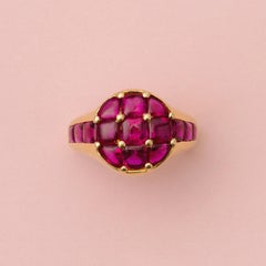 Faraone Gold and Ruby Ring