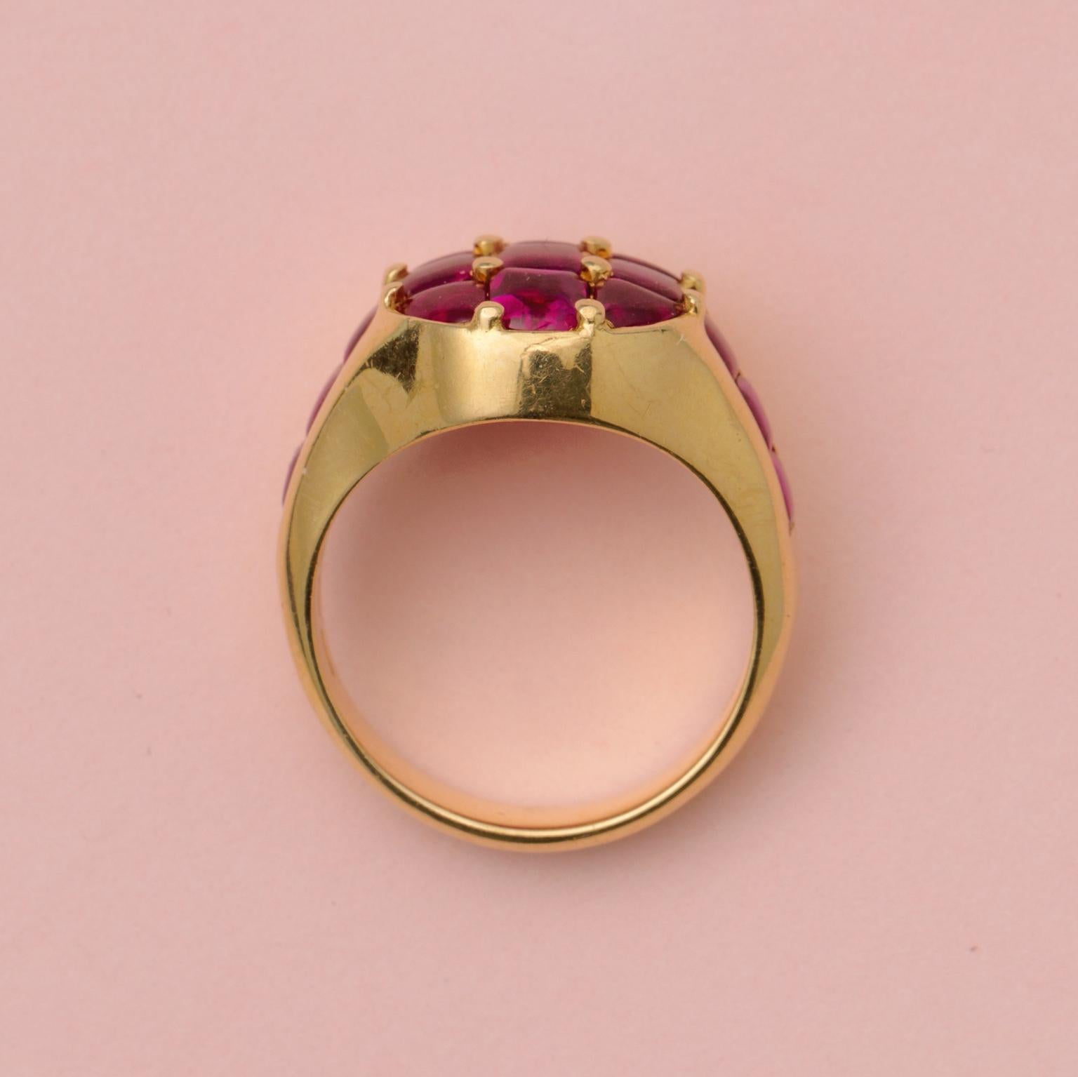 Faraone Gold and Ruby Ring 2