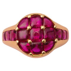 Faraone Gold and Ruby Ring