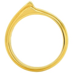 FARBOD 18 Karat Yellow Gold Ring "Peak" 'Unisex'