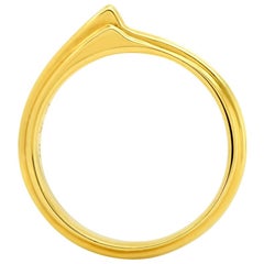 FARBOD 18 Karat Yellow Gold Ring "Peak" 'Unisex'