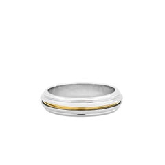 FARBOD Platinum and Gold Wedding Ring "Noble" 'Unisex'