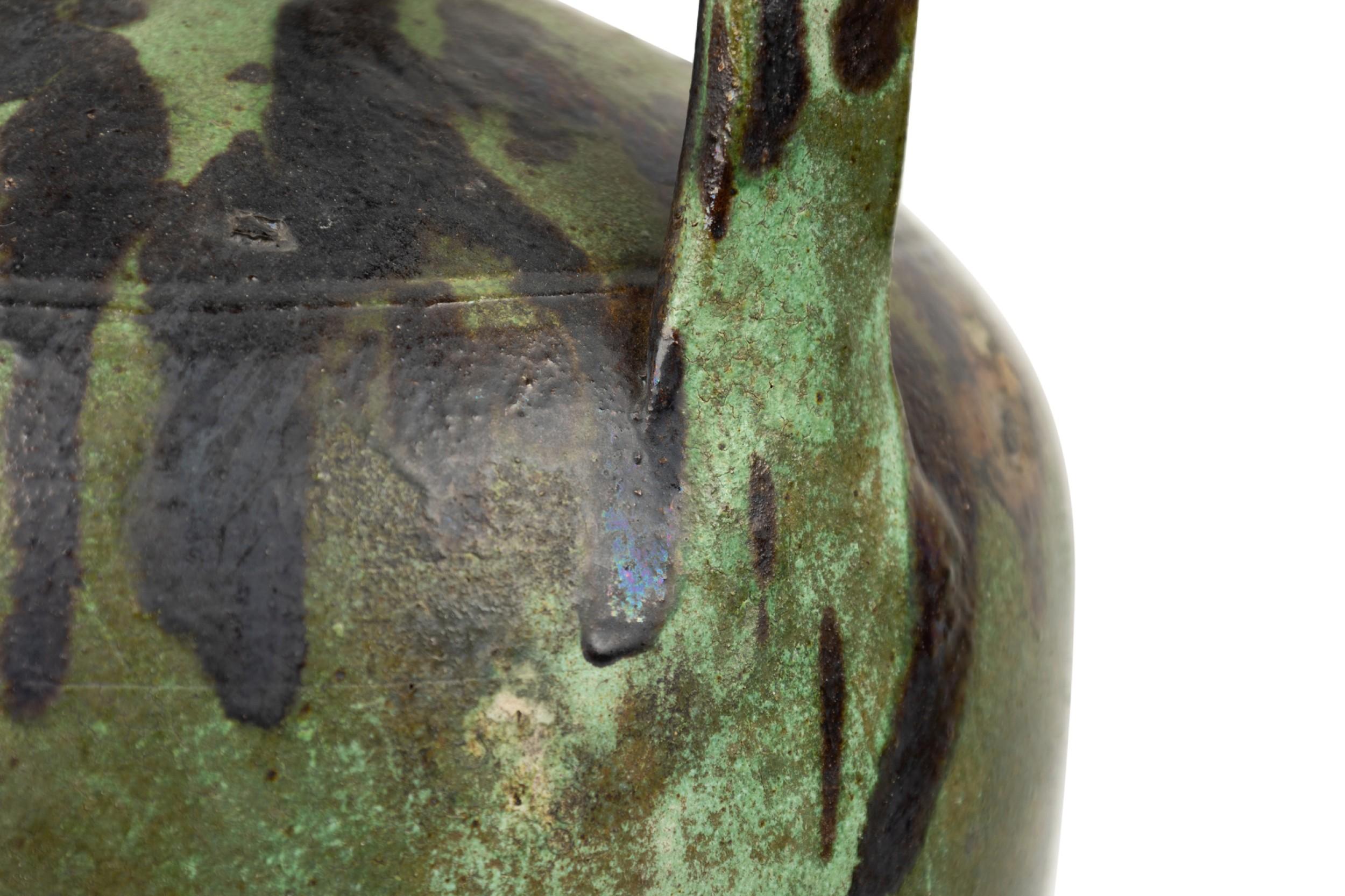 Farci Saverio, vase de table italien en céramique Amphora du milieu du siècle dernier en vente 3