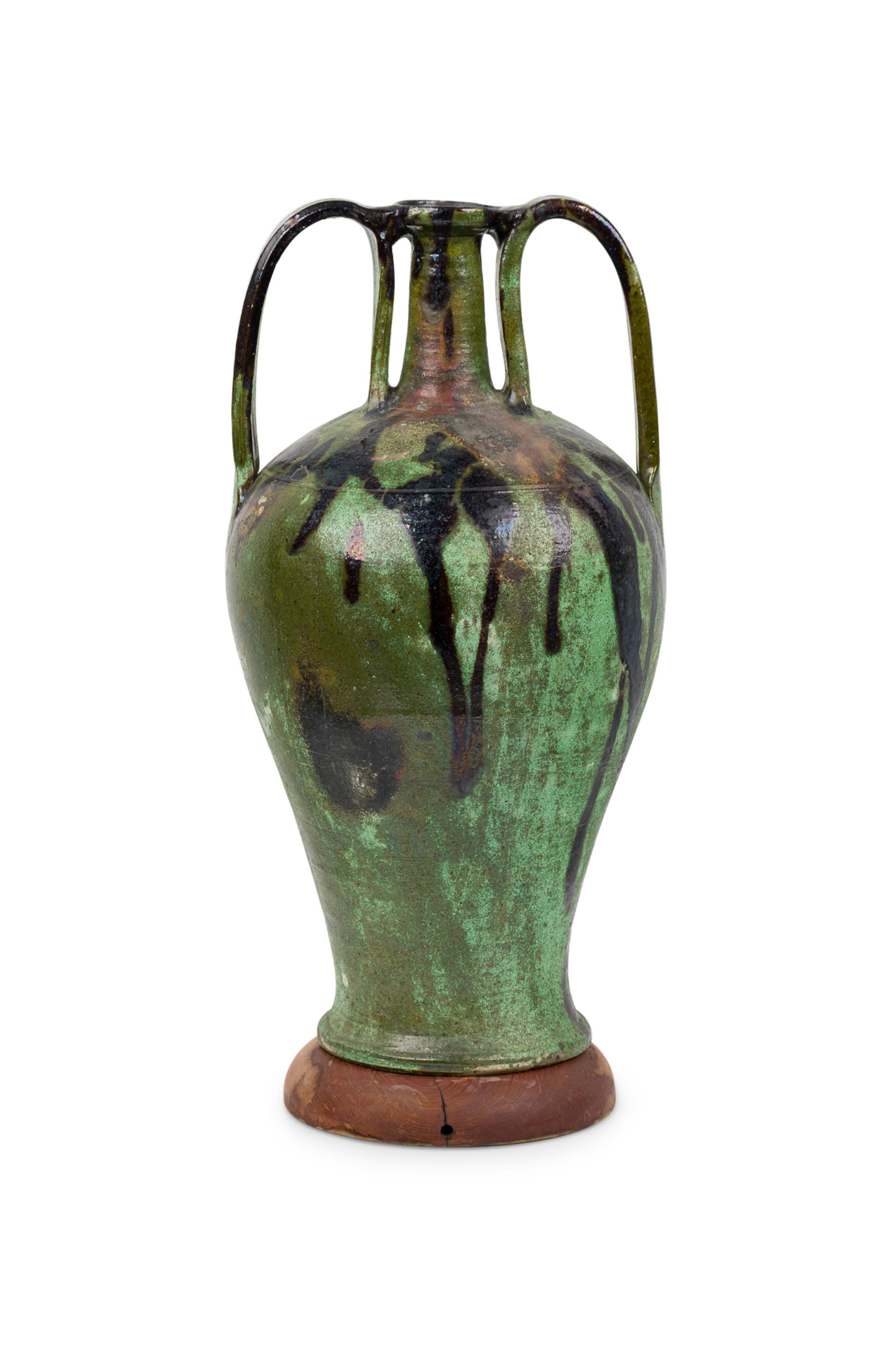 Céramique Farci Saverio, vase de table italien en céramique Amphora du milieu du siècle dernier en vente