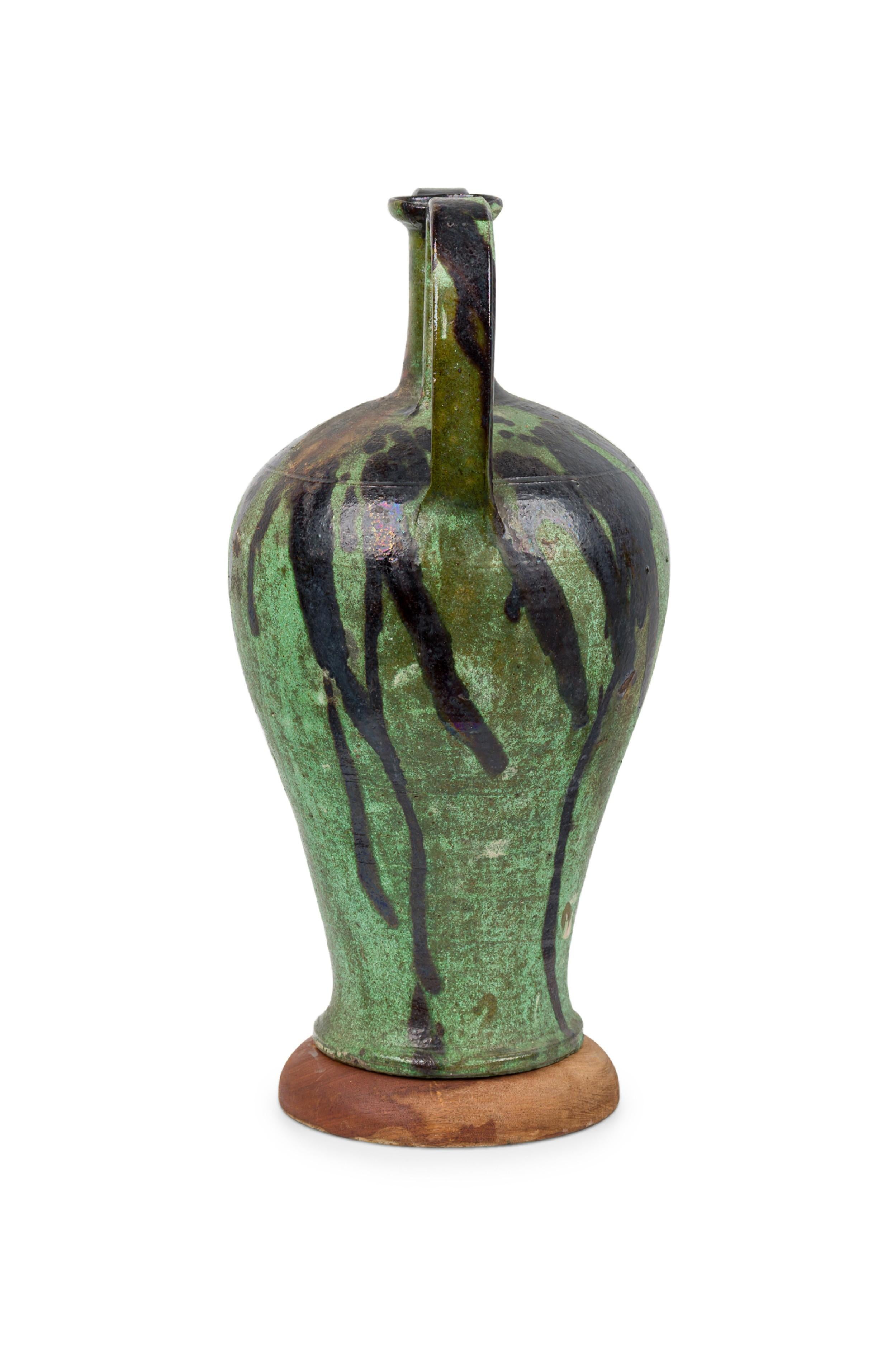 Farci Saverio, vase de table italien en céramique Amphora du milieu du siècle dernier en vente 1