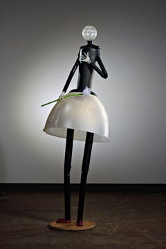 Farewell Performance One of a Kind Sculpture Plastic Assemblage by Jerry Barrish