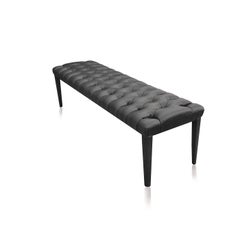 Farfalla Bio Ottoman Bench Gray by Davide Barzaghi