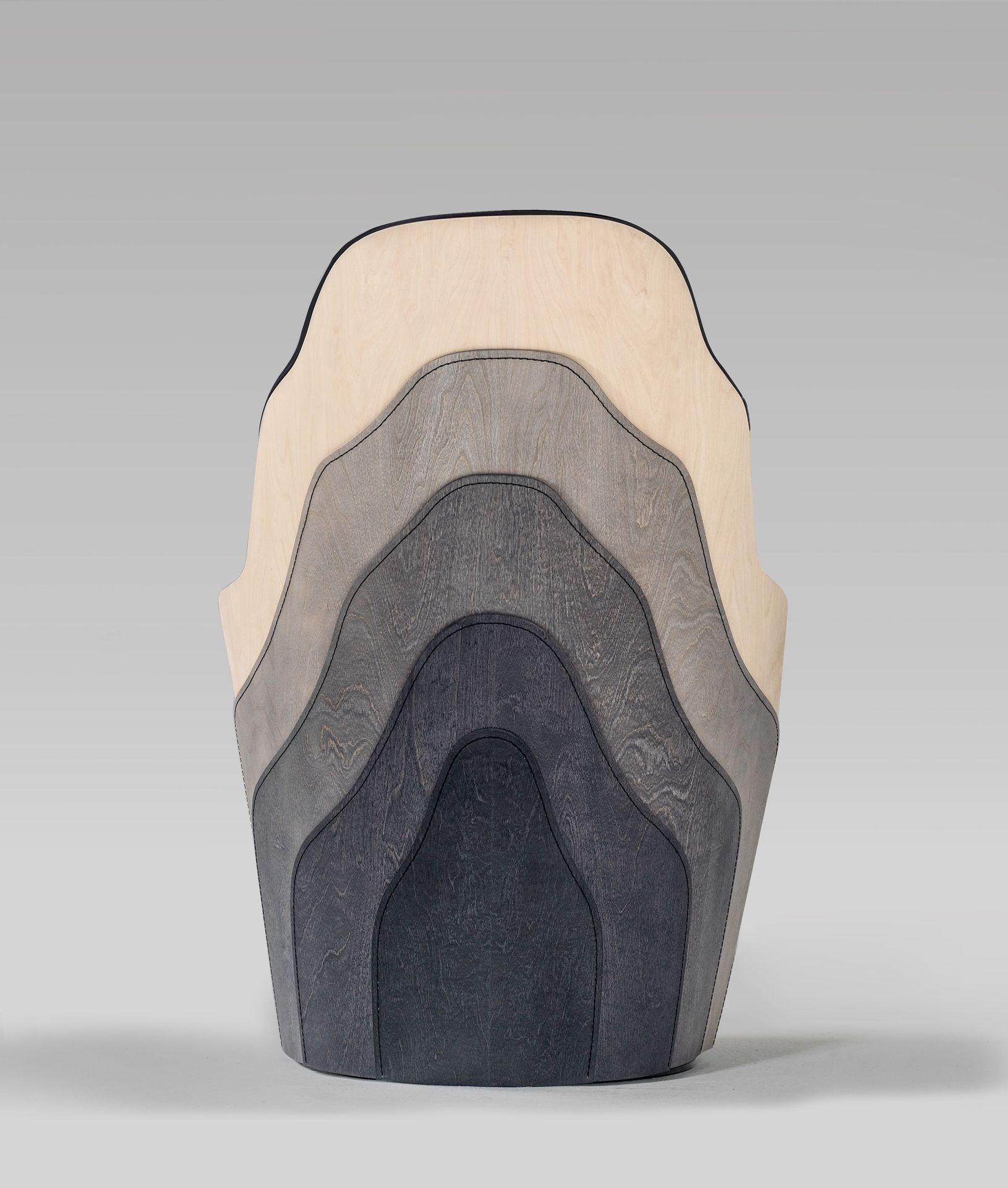 Färg & Blanche Zeitgenössischer Leder-Couture-Sessel von BD Barcelona (Moderne) im Angebot