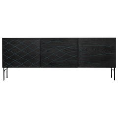 Armario Färg & Blanche Couture Madera de fresno teñida de negro by BD Barcelona