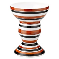 Fargo Ceramic Vase by Roger Selden for Post Design Collection/Memphis