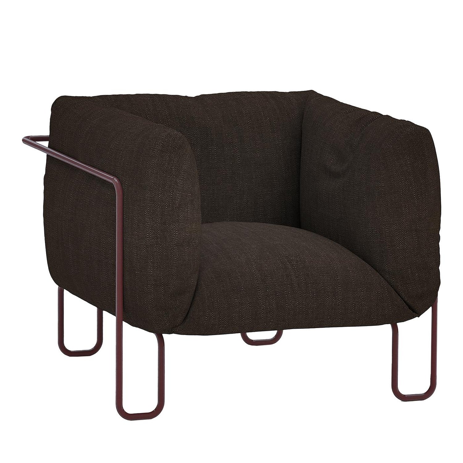bladzijde rietje uitlaat Fargo Soft 80 Indoor Armchair - Green Linen/Cotton For Sale at 1stDibs |  green linen armchair