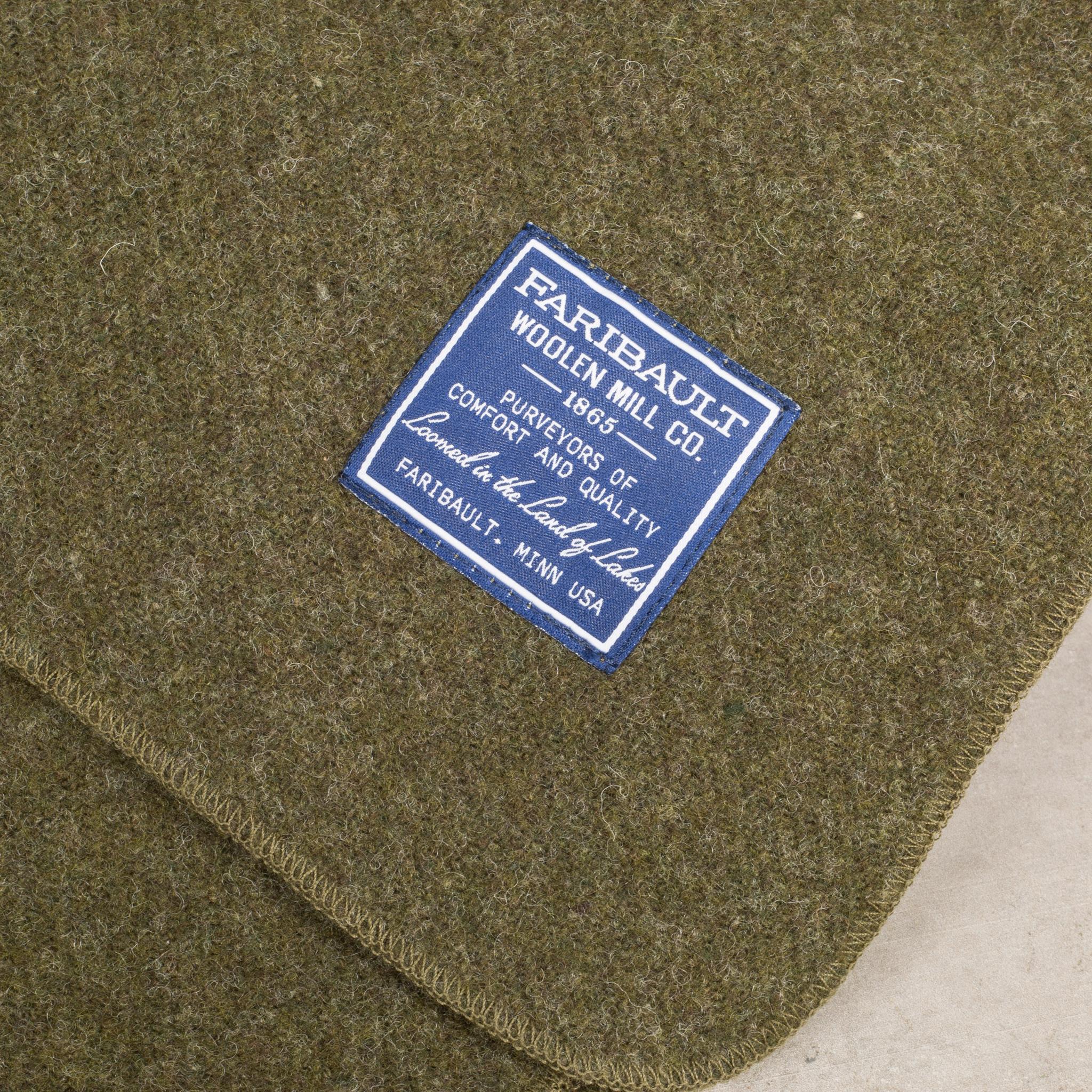 Faribault foot soldier military wool 2025 blanket
