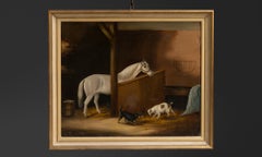 Farm Animals Oil Painting, England circa 1800