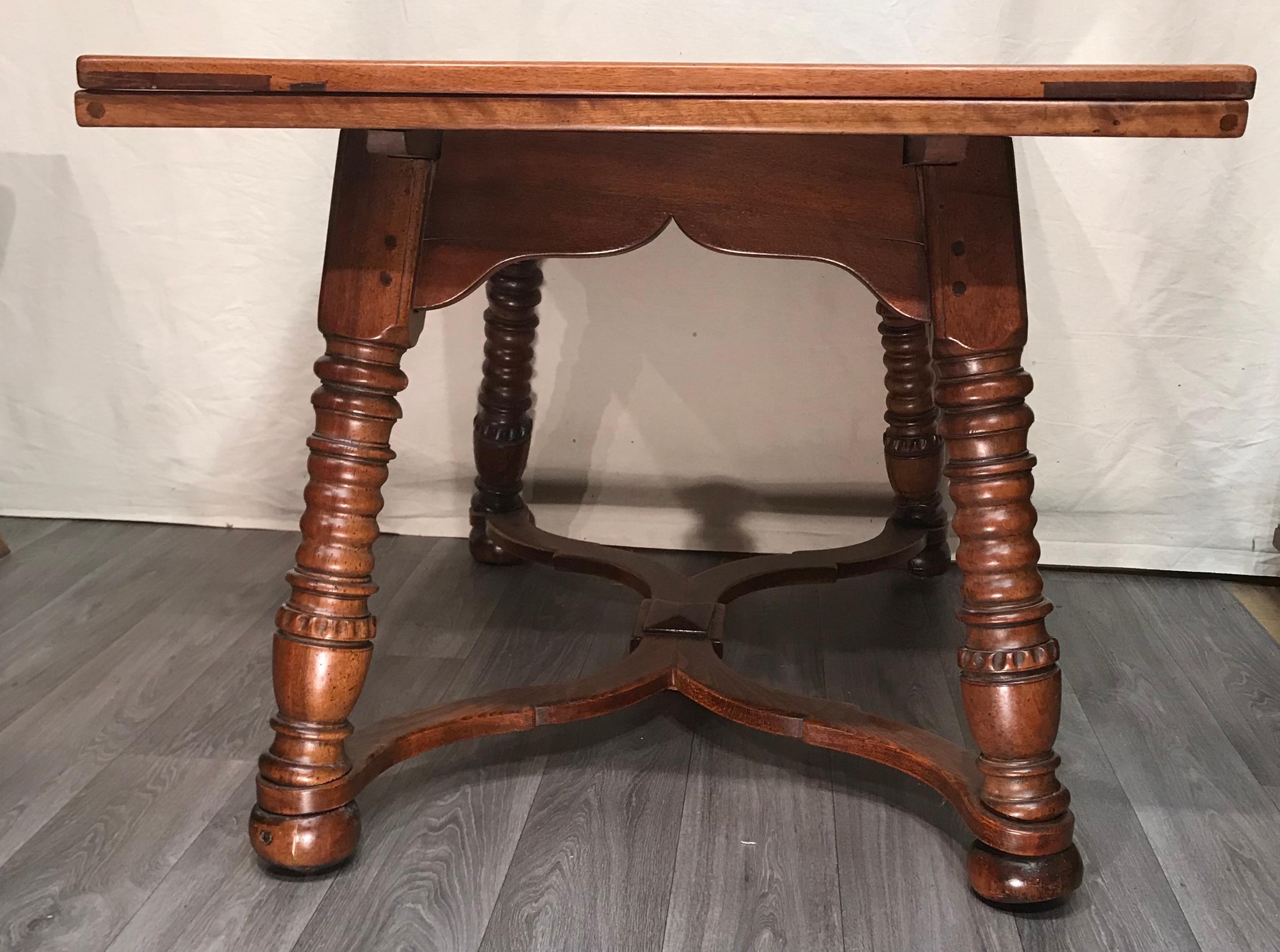 Mid-18th Century Farm Dining Table, Baroque Period 18th Century, Switzerland For Sale