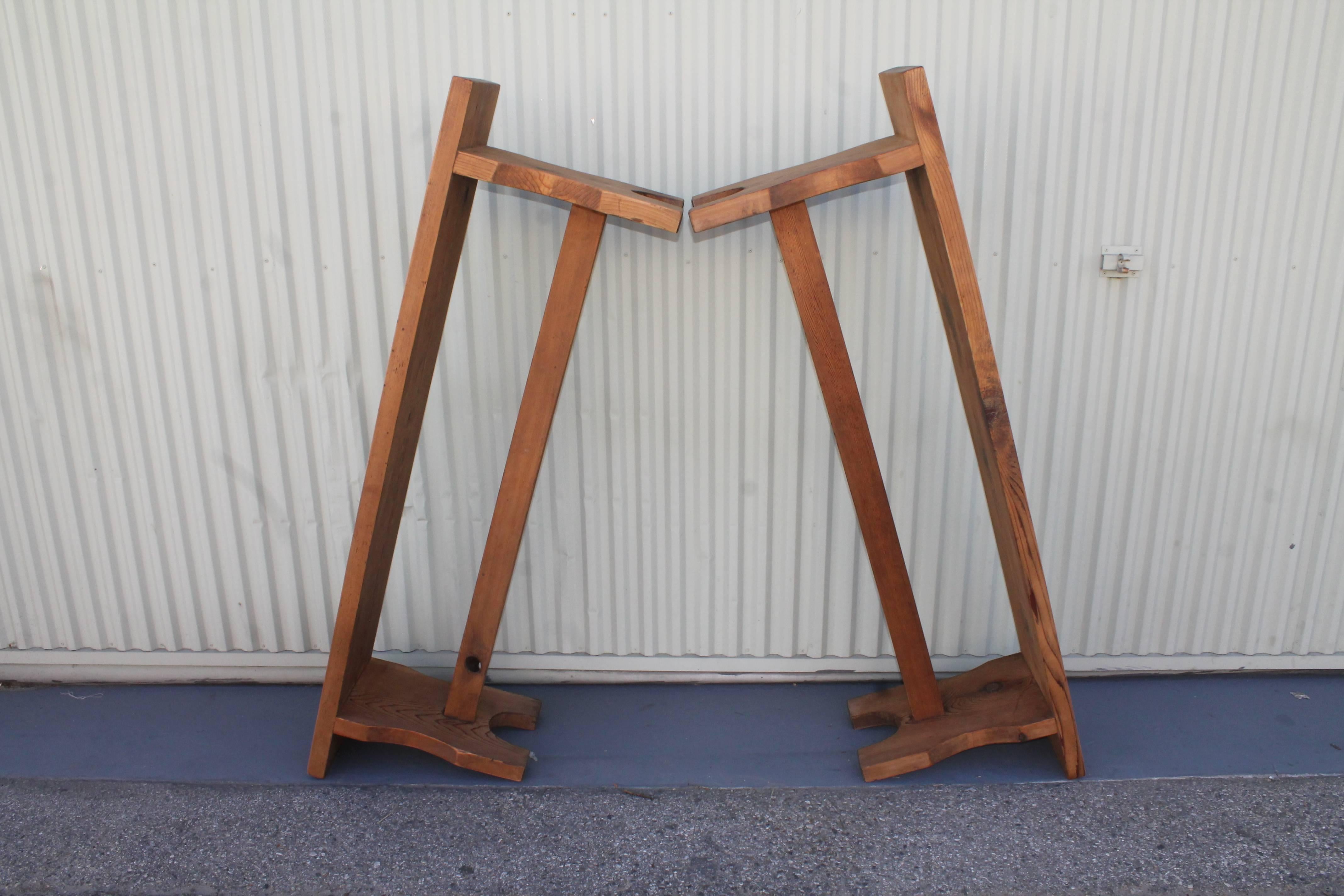 Farm House Amish Made Benches, Pair 5
