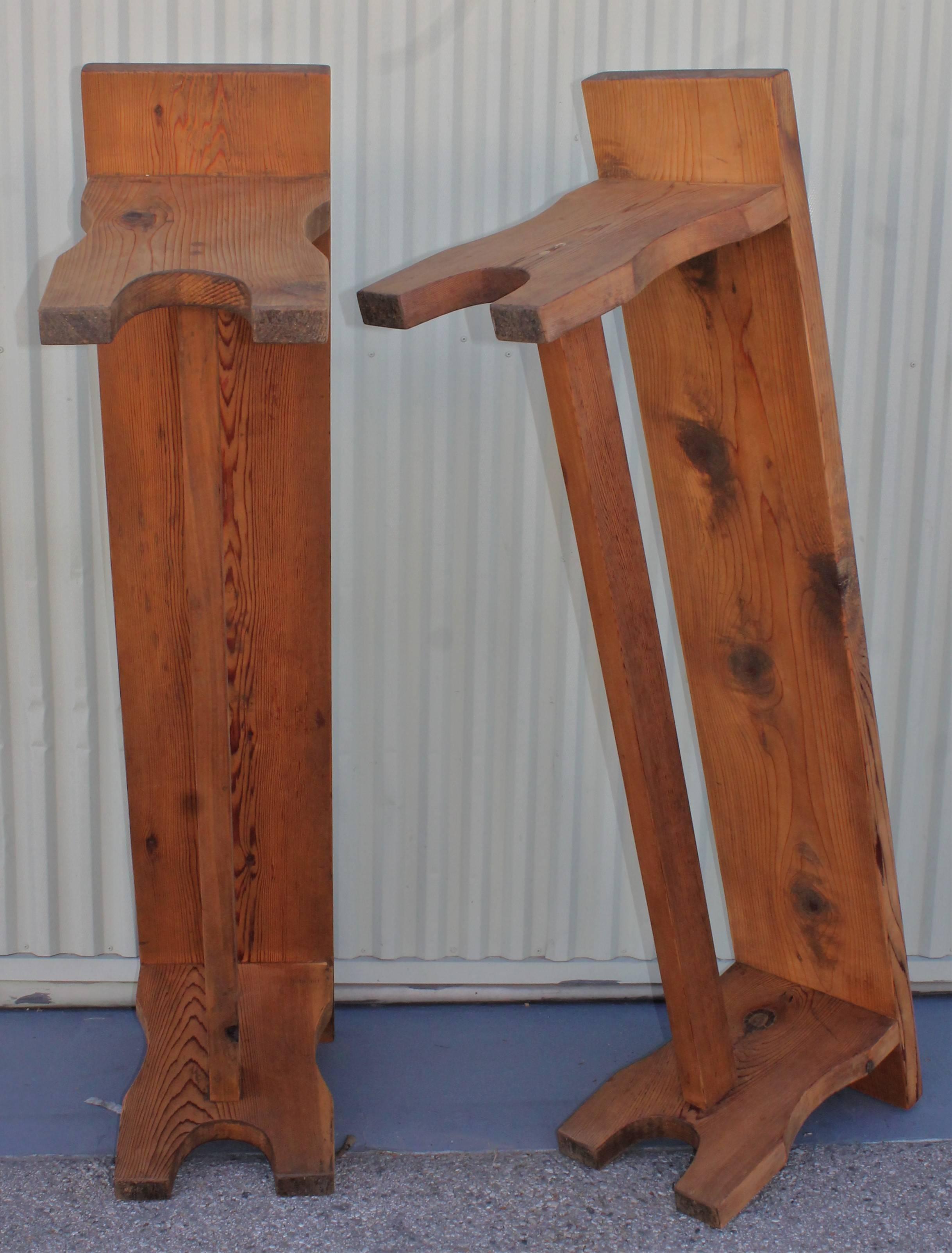 Farm House Amish Made Benches, Pair 6