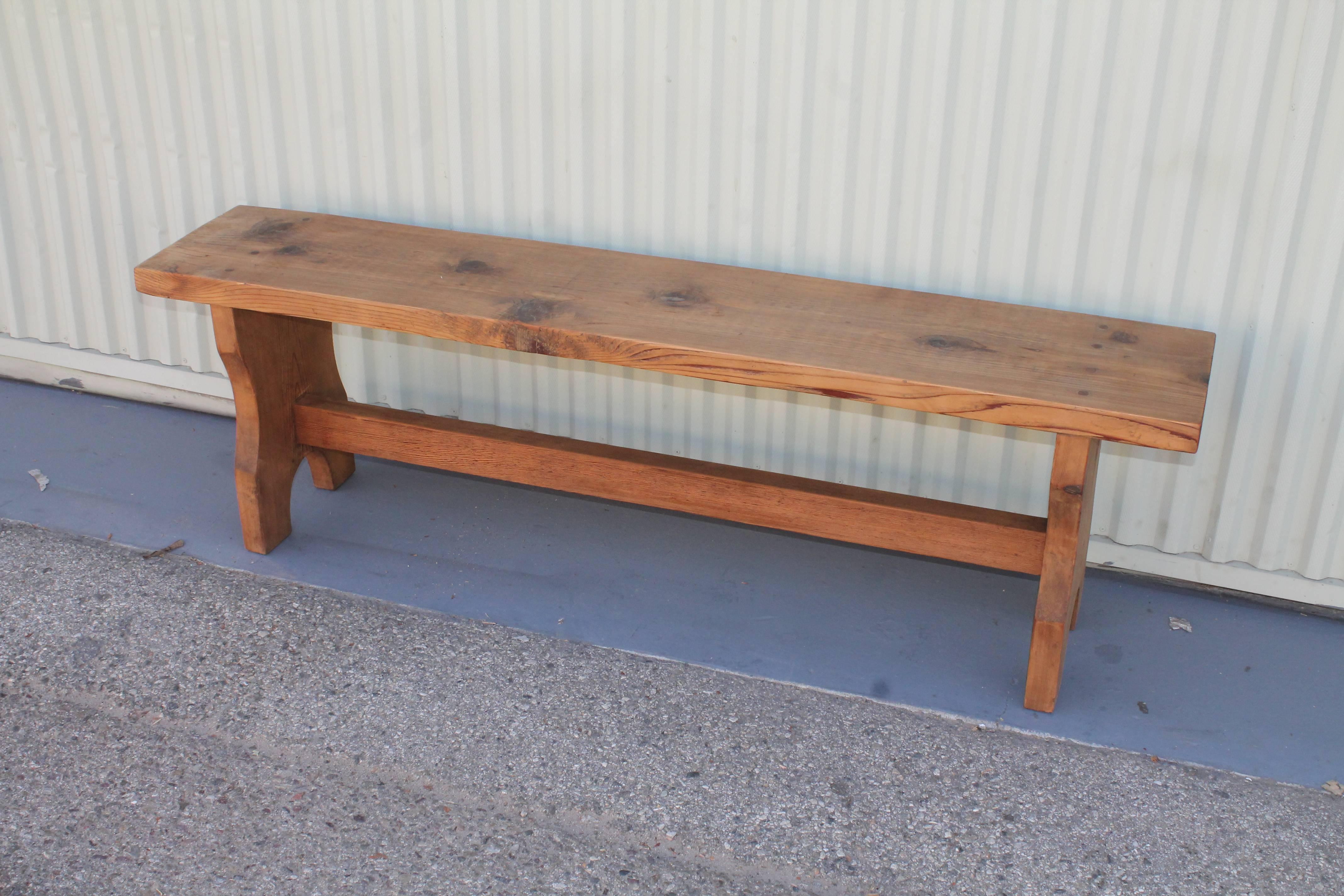 Farm House Amish Made Benches, Pair 9