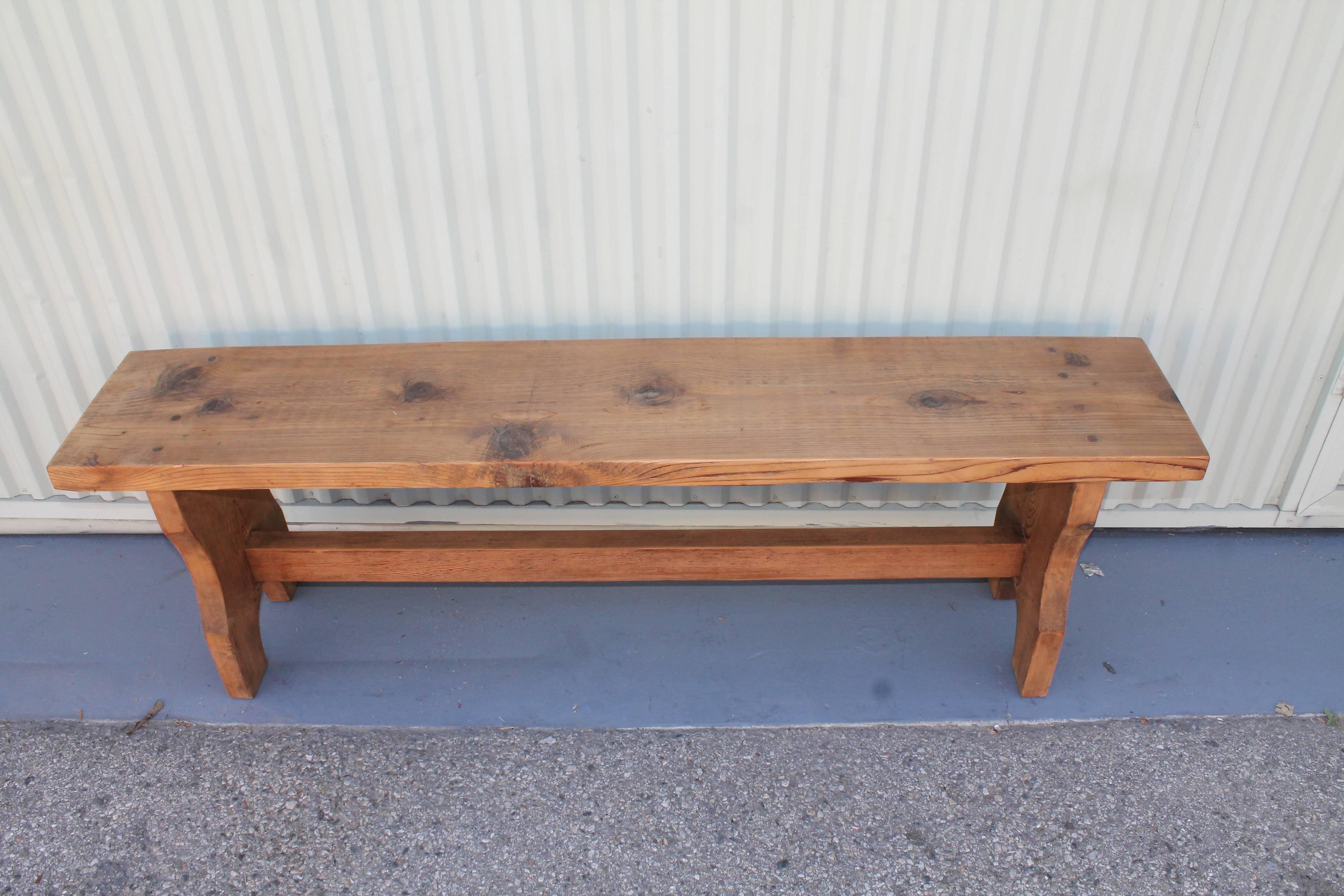 Farm House Amish Made Benches, Pair 10
