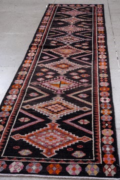 Farm Pastel Runner with Black Field