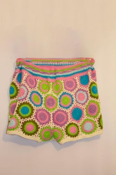 Farm Rio Colourful Crochet Shorts