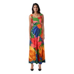 FARM Rio Floral Maxi Sleeveless Dress Size XL