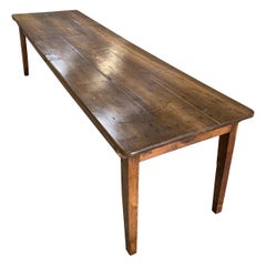 Antique Farm Table Long