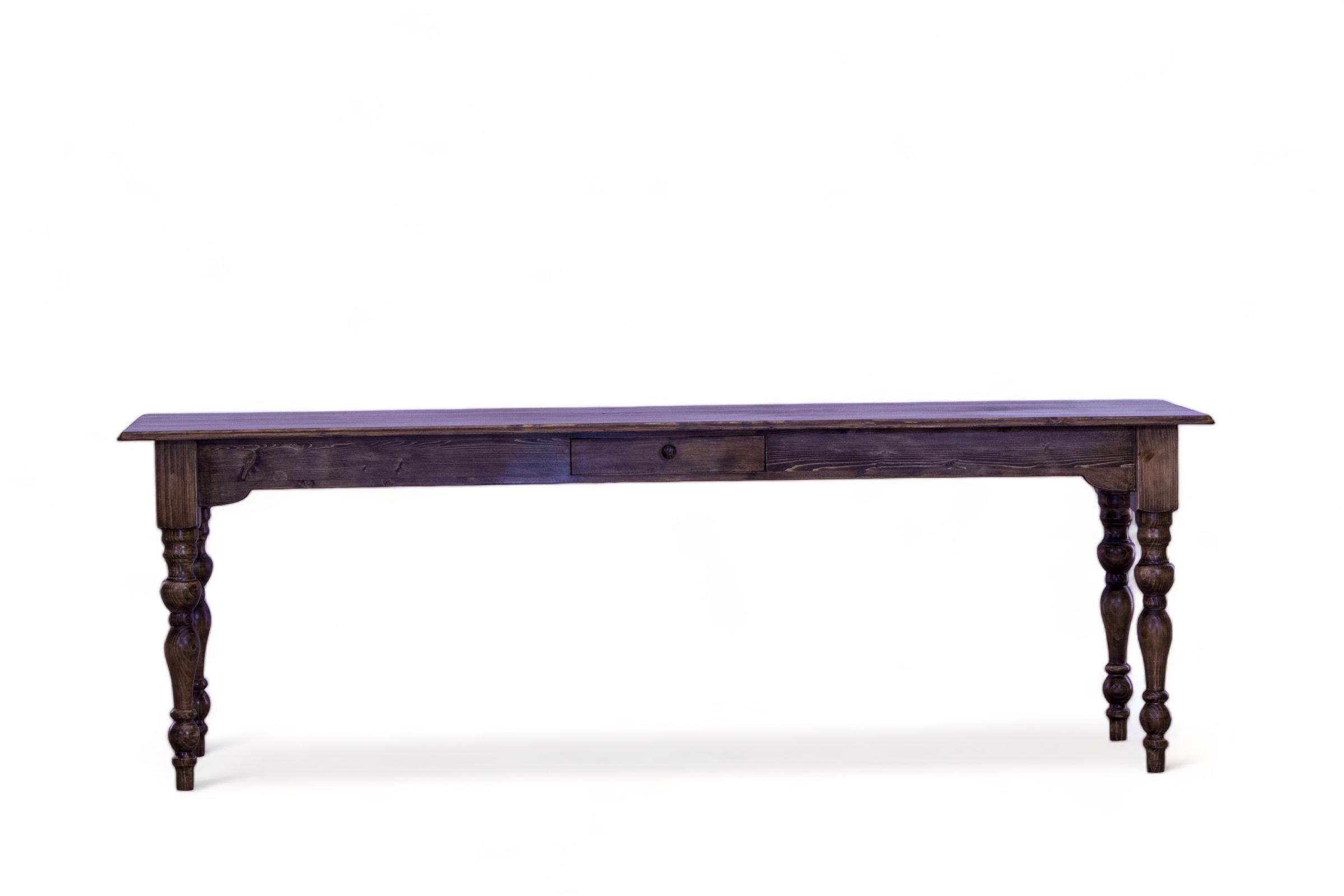 American Farm Table by Larry Jerome For Sale