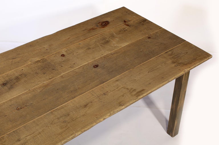Farm Table, Reclaimed Wood Tobacco Sorting Dining Harvest Conference at ...