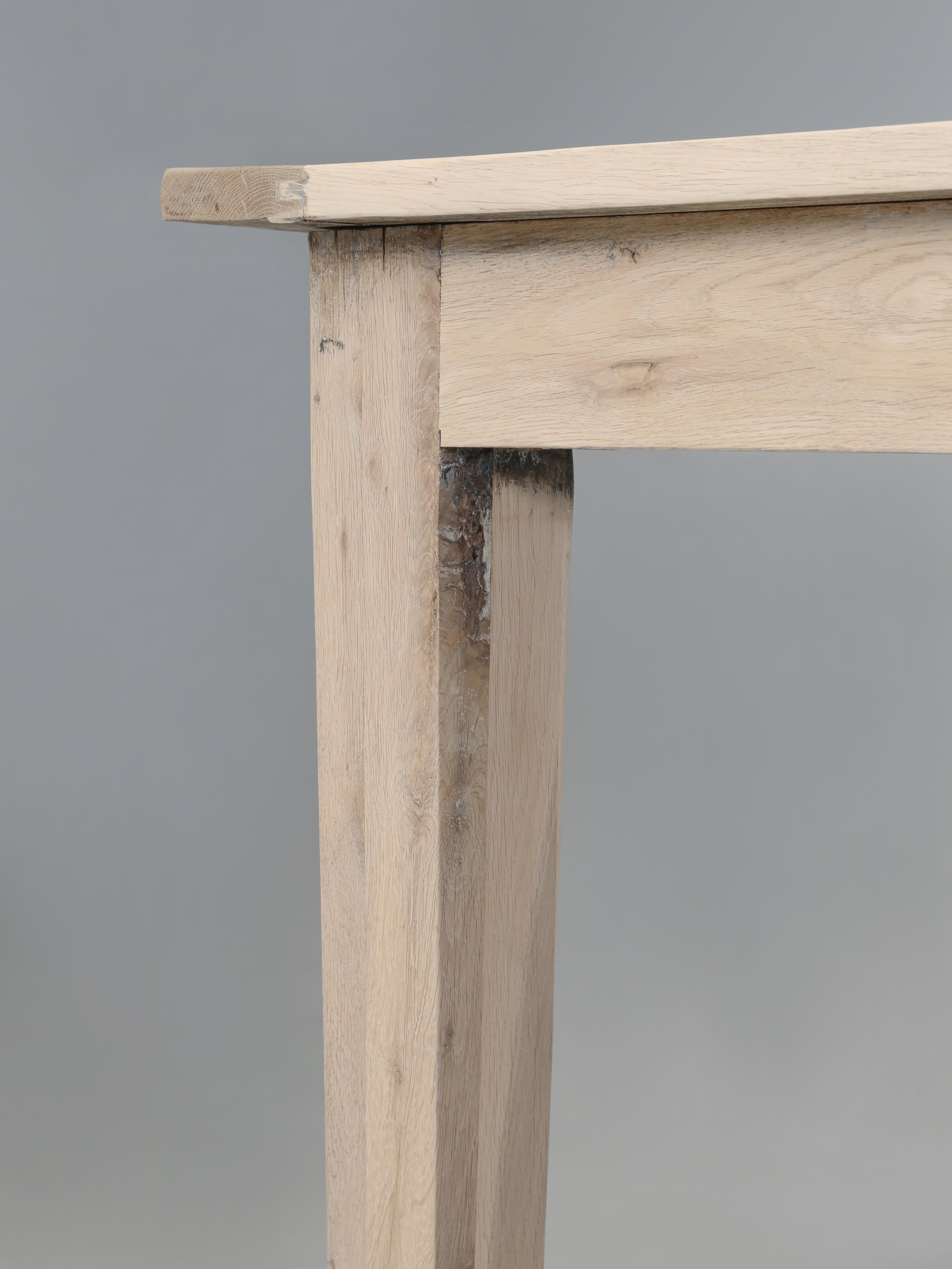 Table de ferme en bois d'orme, 8 places assises, importée UK en vente 2
