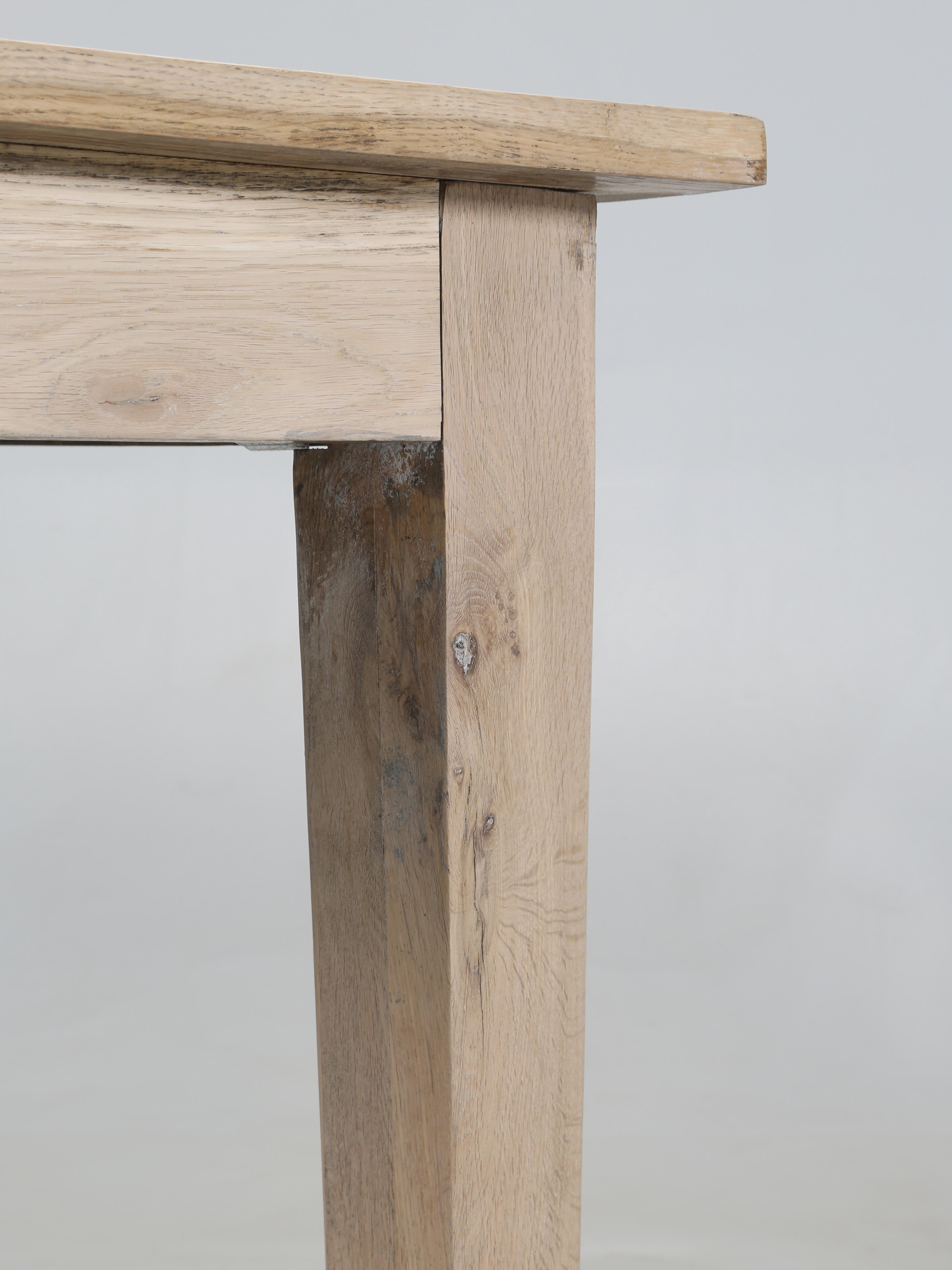 XXIe siècle et contemporain Table de ferme en bois d'orme, 8 places assises, importée UK en vente