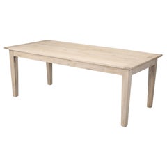 Farm Table that Comfortably Seats (8) and Constructed of Elm Wood Imported UK