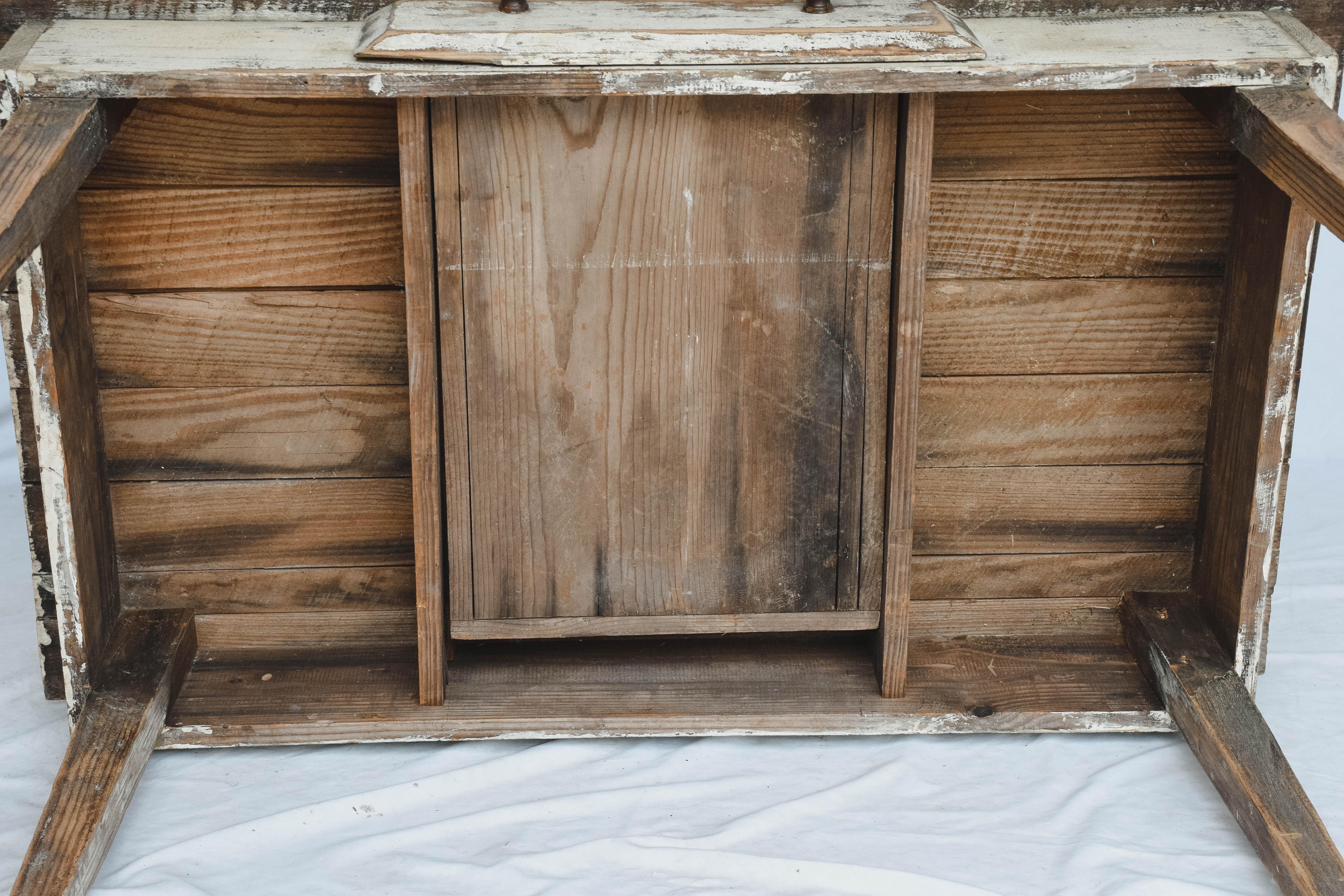 Farm Table with Drawer 5