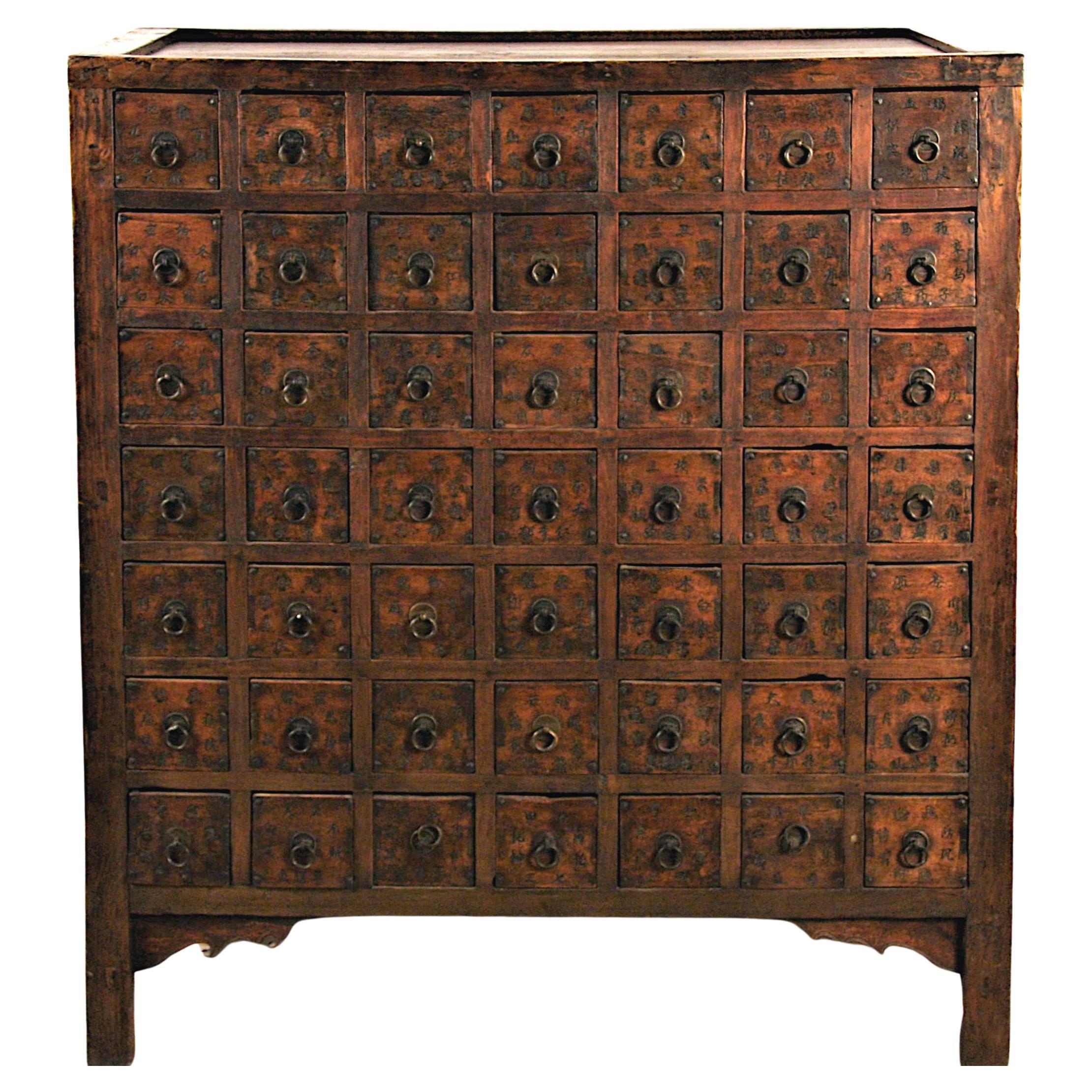 Pharmacy China, with 196 compartments from the early 20th century