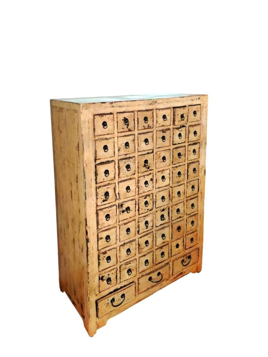 Lacquered Traditional ancient China lacquered pharmacy For Sale