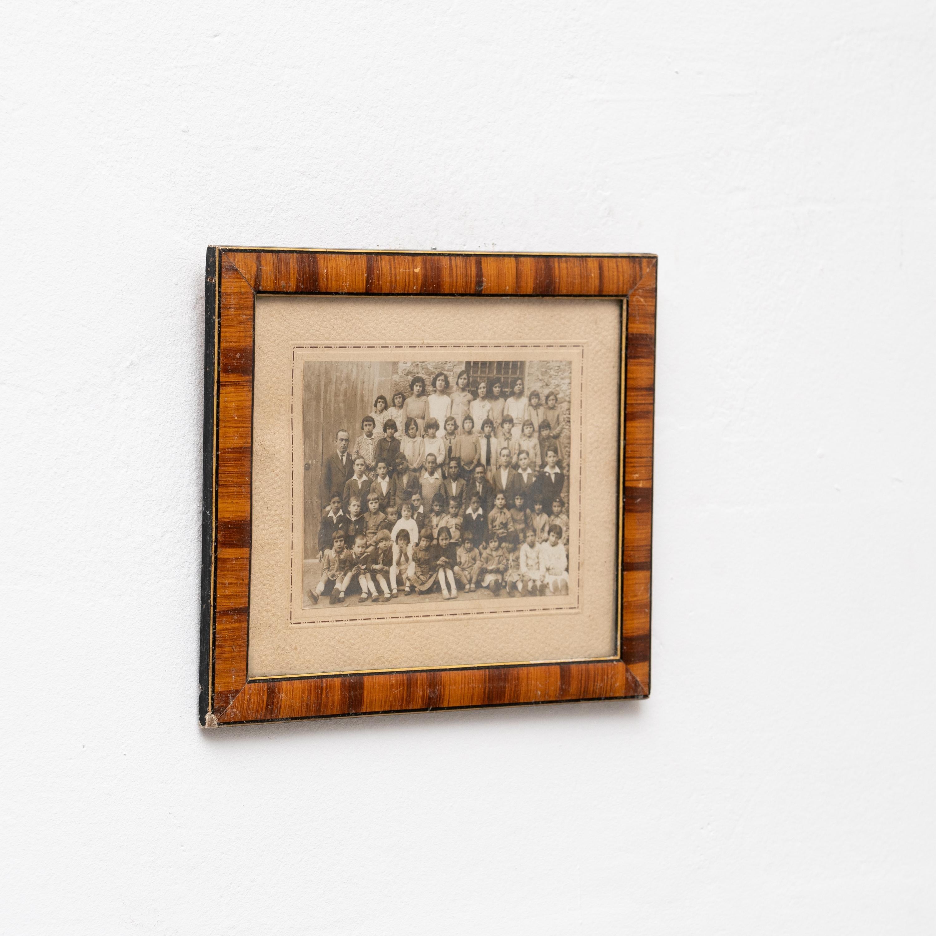 Spagnolo Fotografia della vecchia scuola agricola, circa 1960 in vendita