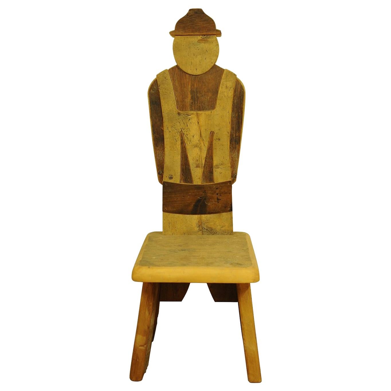 Farmer Boy Throne Chair