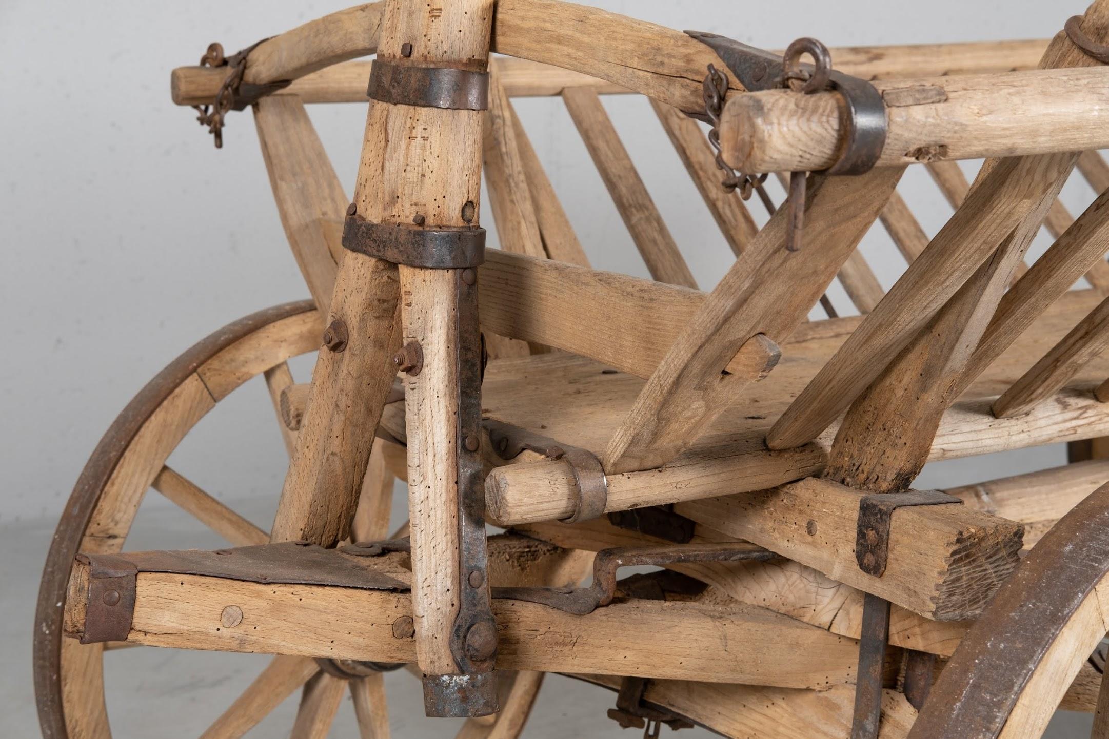 Swiss Farmer Cart, Switzerland, circa 1800 For Sale